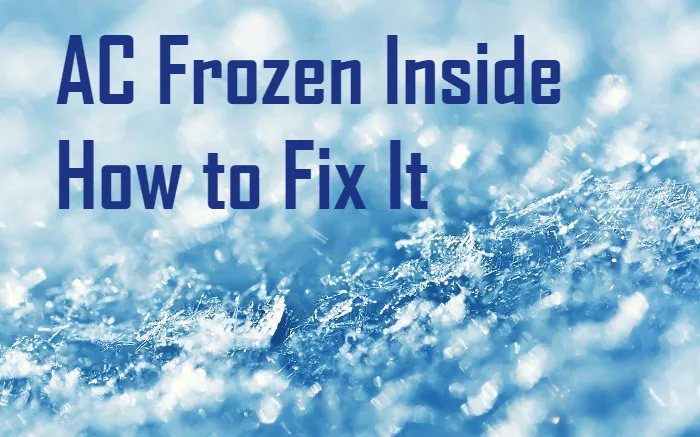 frost and text