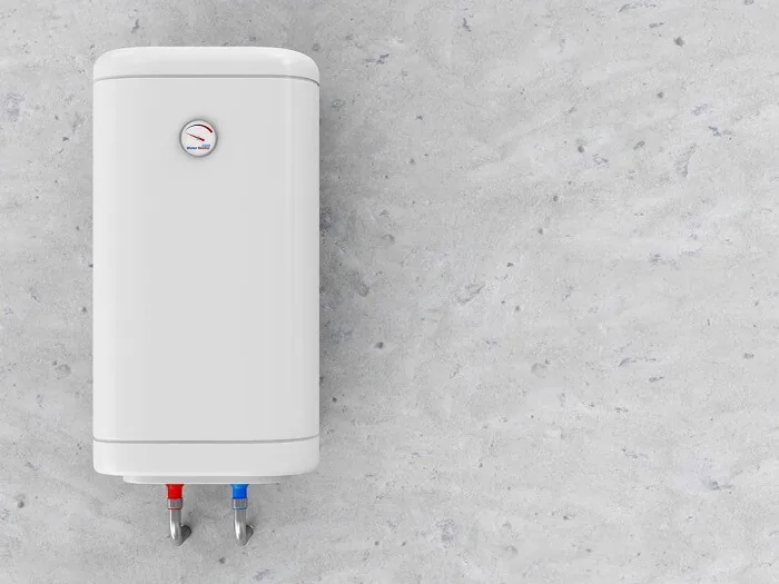 Water heater on the wall