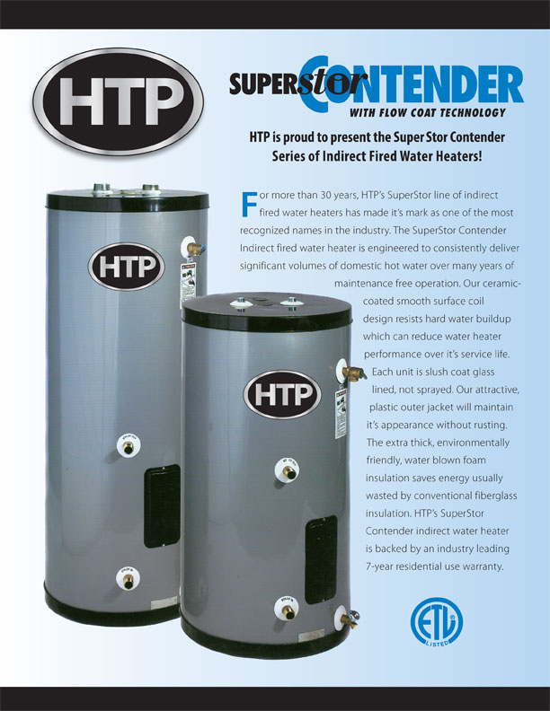 HTP water heater